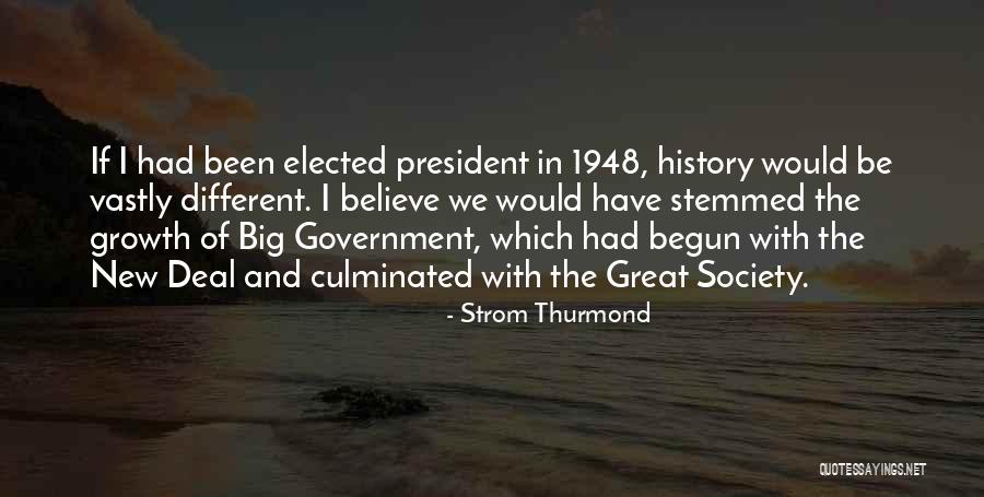 Tarps At Harbor Quotes By Strom Thurmond