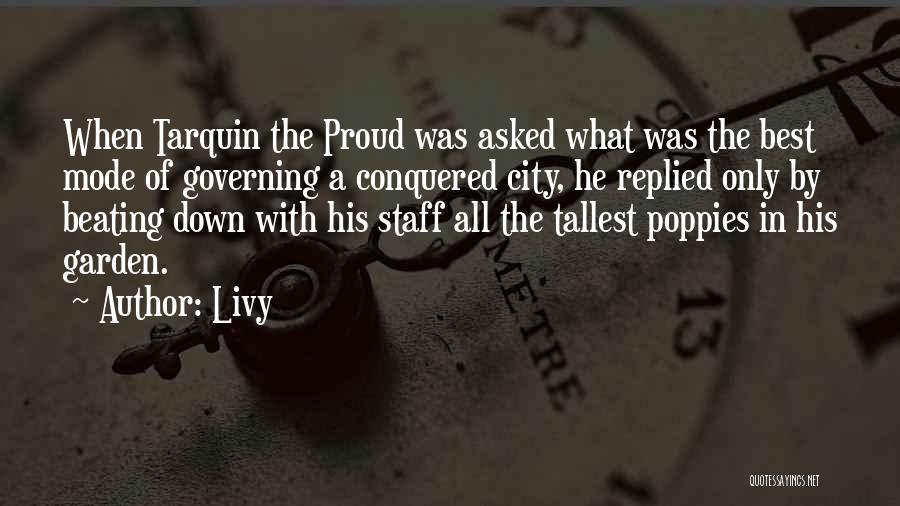 Tarquin The Proud Quotes By Livy