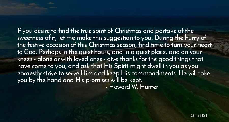 Tarragon Cream Quotes By Howard W. Hunter Tarragon Cream Quotes By Howard W. Hunter