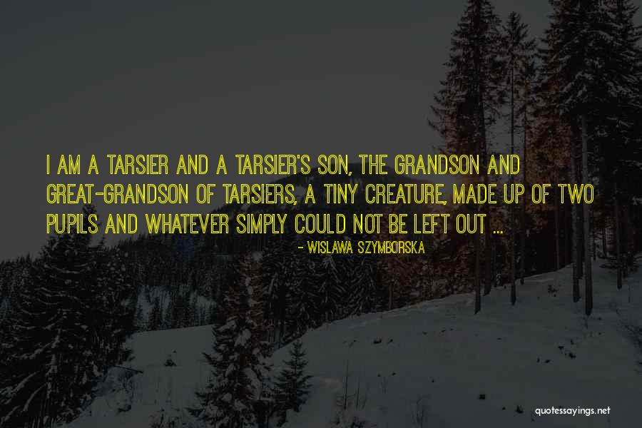 Tarsiers Quotes By Wislawa Szymborska Tarsiers Quotes By Wislawa Szymborska