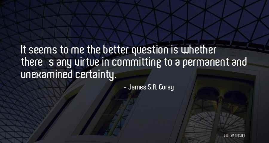Tarty Chrzan Quotes By James S.A. Corey Tarty Chrzan Quotes By James S.A. Corey