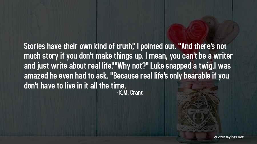 Taruc Staff Quotes By K.M. Grant Taruc Staff Quotes By K.M. Grant