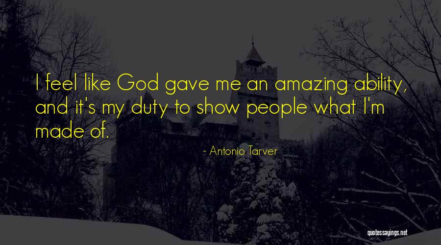 Tarver Quotes By Antonio Tarver Tarver Quotes By Antonio Tarver