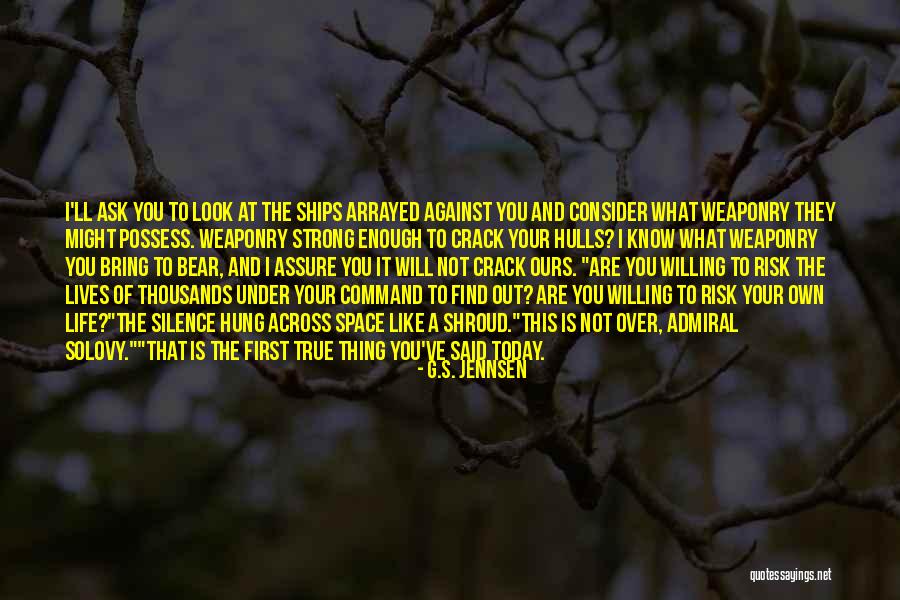 Taryn Holbrook Quotes By G.S. Jennsen Taryn Holbrook Quotes By G.S. Jennsen