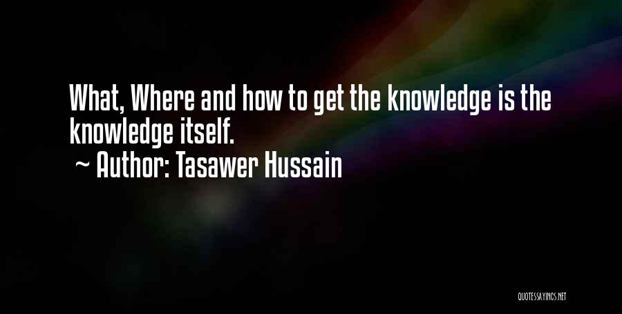 Tasawer Hussain Quotes 2190091