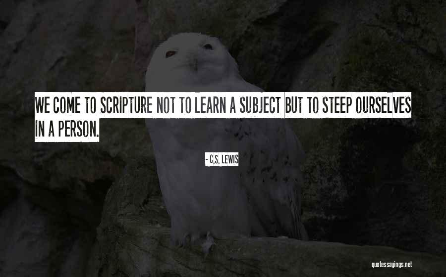 Tashis Quotes By C.S. Lewis