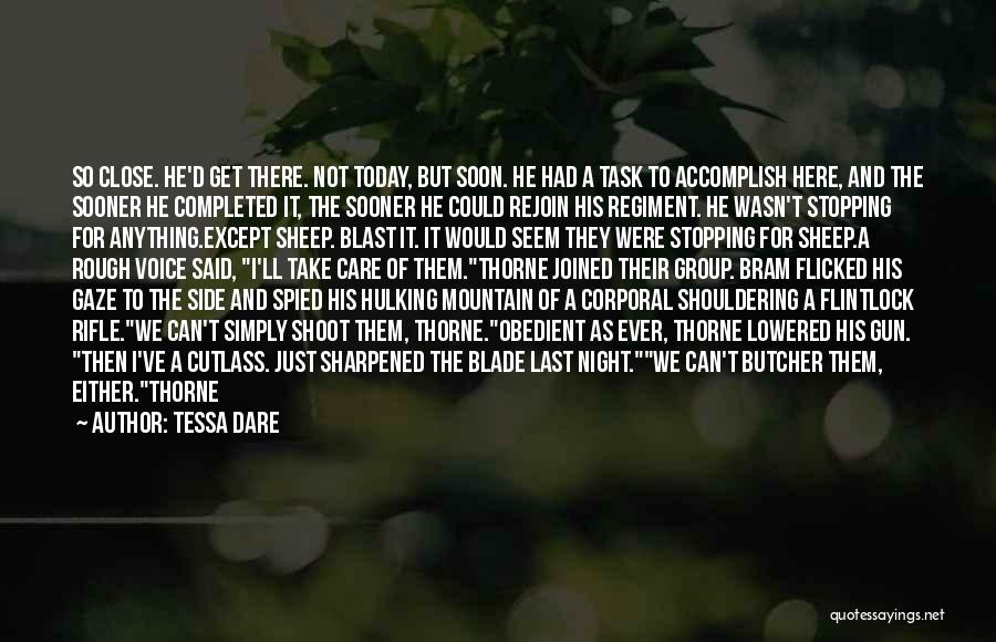Task Completed Quotes By Tessa Dare