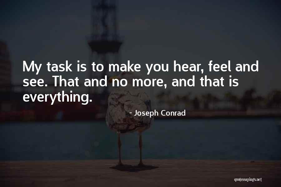 Tasks And Task Quotes By Joseph Conrad Tasks And Task Quotes By Joseph Conrad