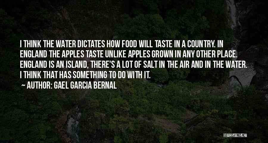 Taste Food Quotes By Gael Garcia Bernal