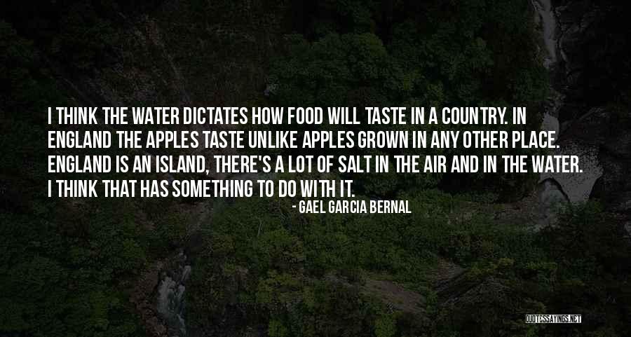 Taste Food Quotes By Gael Garcia Bernal