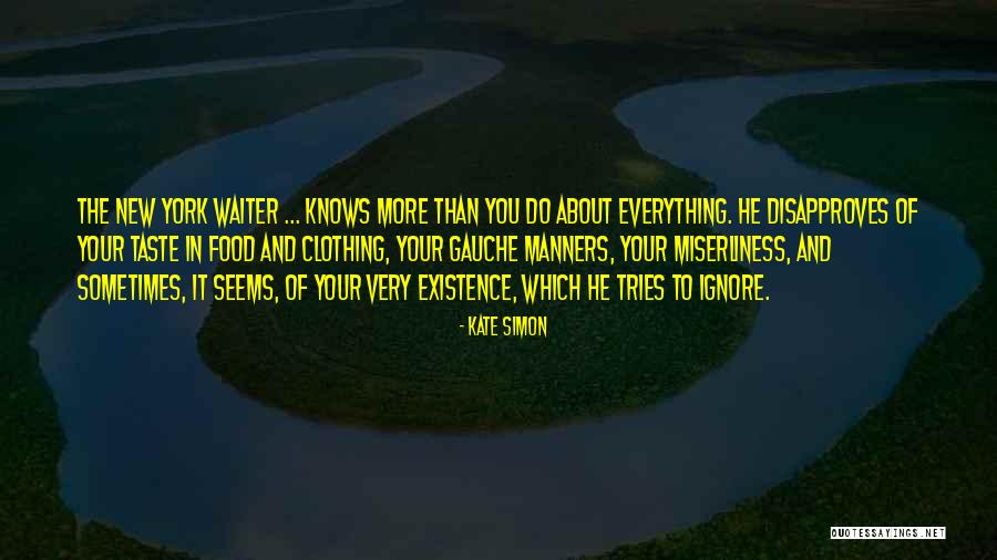 Taste Food Quotes By Kate Simon