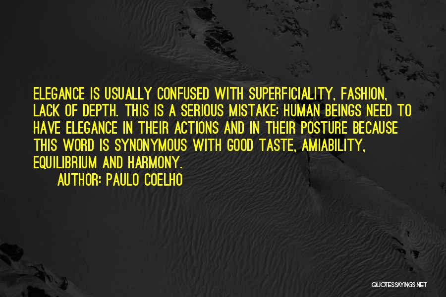 Taste In Fashion Quotes By Paulo Coelho