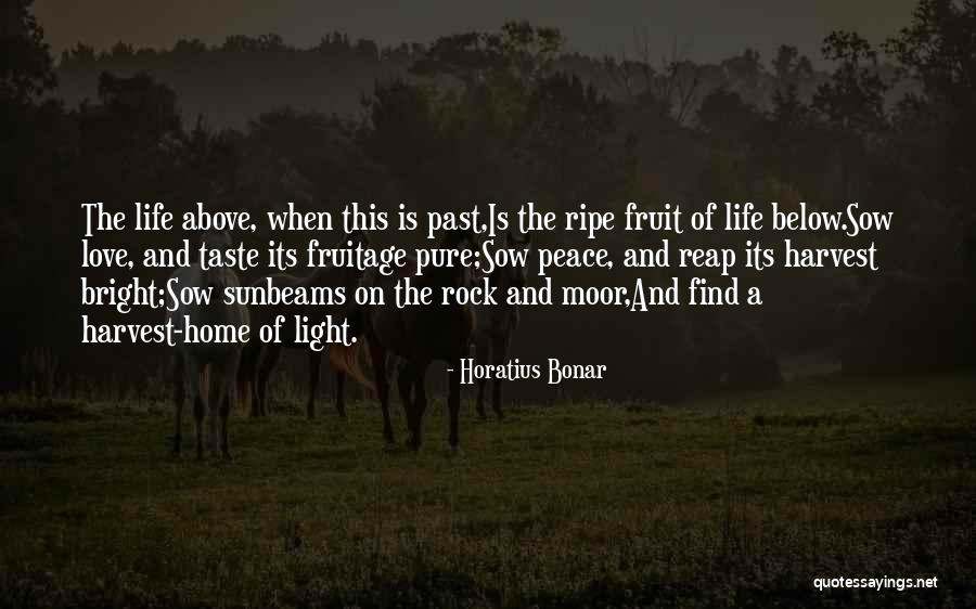 Taste The Life Quotes By Horatius Bonar Taste The Life Quotes By Horatius Bonar