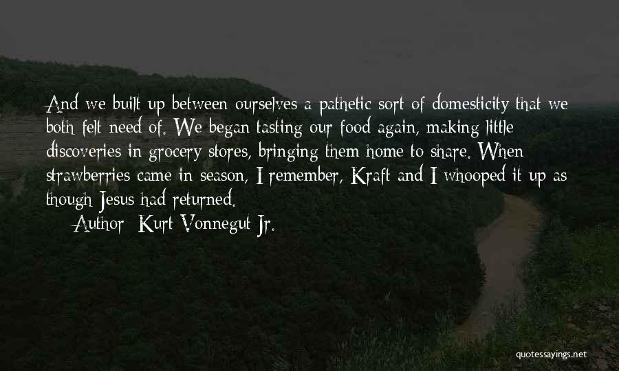 Tasting Food Quotes By Kurt Vonnegut Jr.