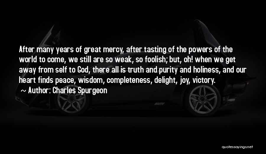 Tasting Victory Quotes By Charles Spurgeon
