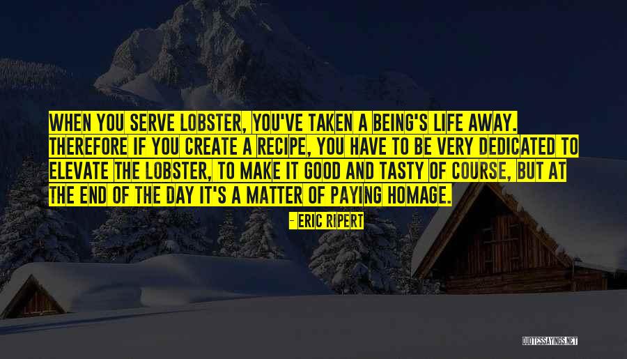 Tasty Quotes By Eric Ripert