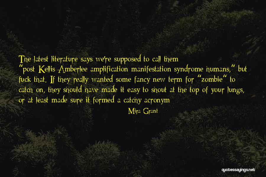 Tatanos Quotes By Mira Grant Tatanos Quotes By Mira Grant