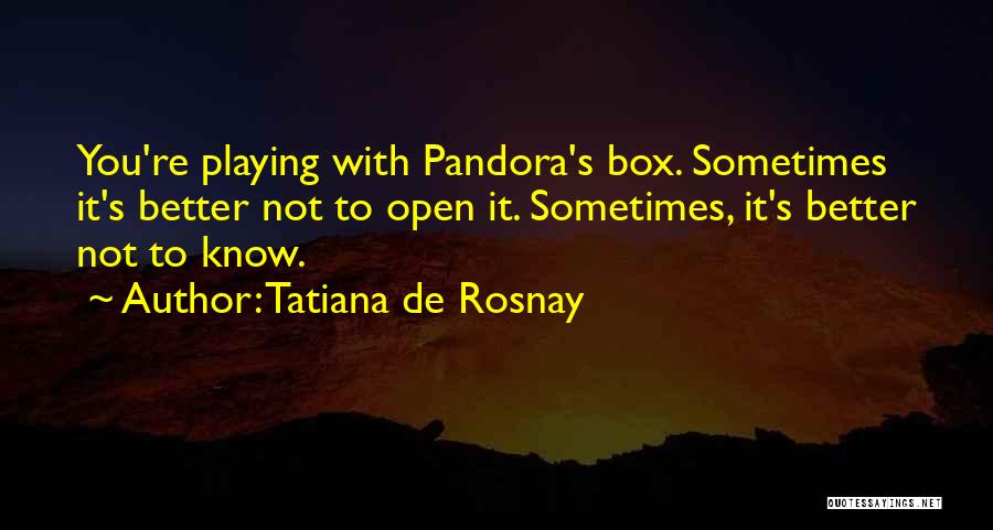 Tatiana De Rosnay Quotes 297729