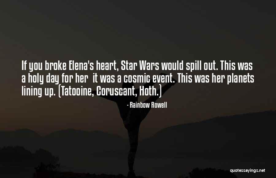 Tatooine Star Quotes By Rainbow Rowell