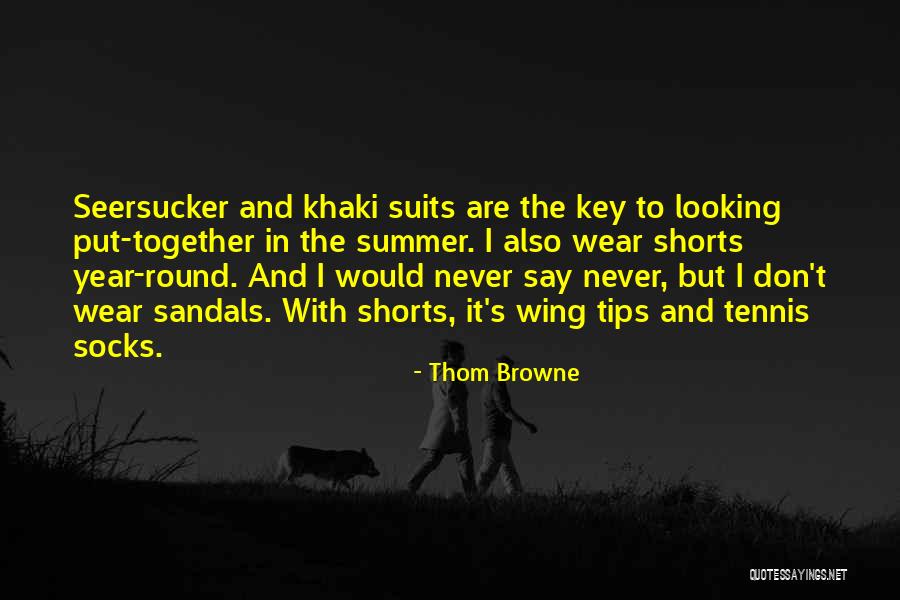 Tats Am Ricains Quotes By Thom Browne Tats Am Ricains Quotes By Thom Browne