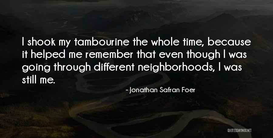 Tatsch Basketball Quotes By Jonathan Safran Foer