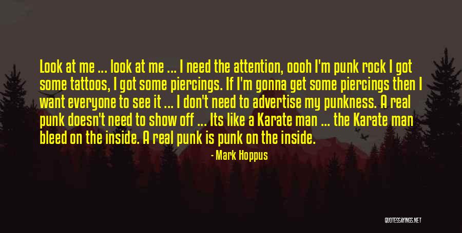 Tattoos And Piercings Quotes By Mark Hoppus