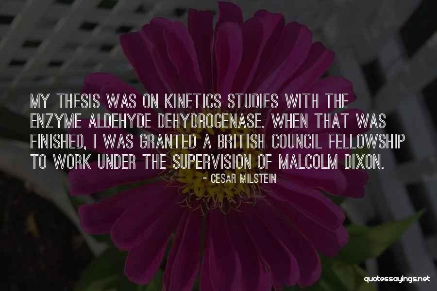 Tattvas Quotes By Cesar Milstein Tattvas Quotes By Cesar Milstein