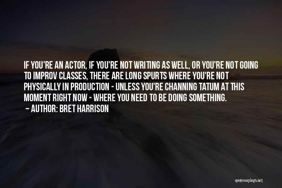 Tatum Channing Quotes By Bret Harrison