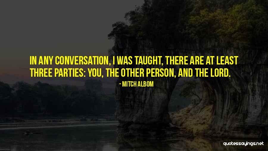 Taught That If Each Person Quotes By Mitch Albom