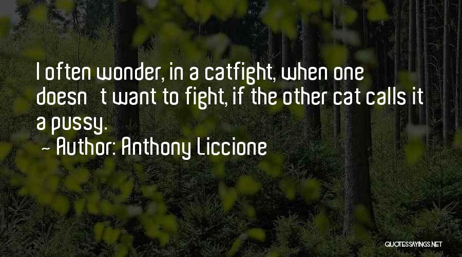 Taunt Quotes By Anthony Liccione
