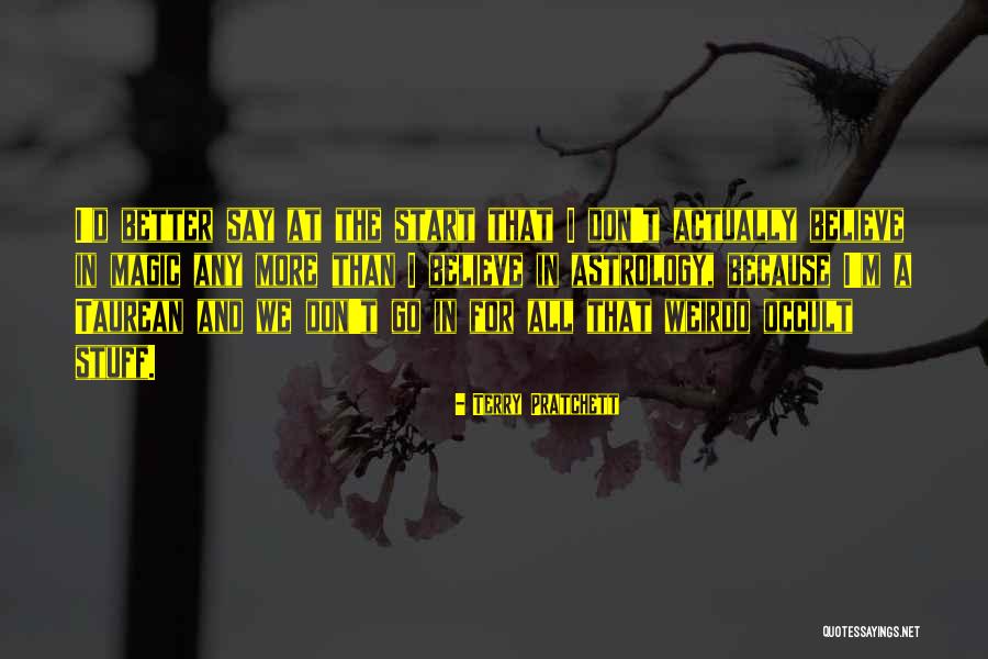 Taurean Quotes By Terry Pratchett Taurean Quotes By Terry Pratchett