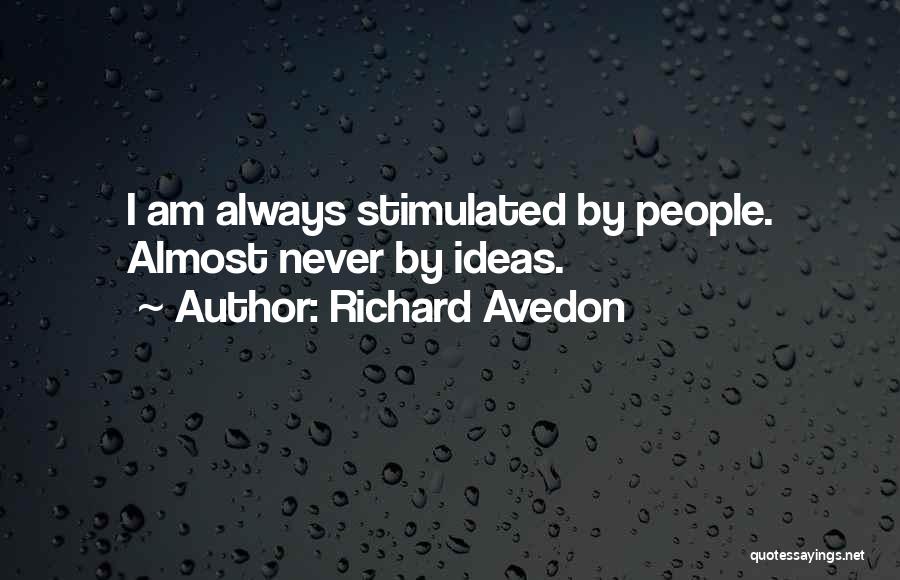Tautou Brand Quotes By Richard Avedon