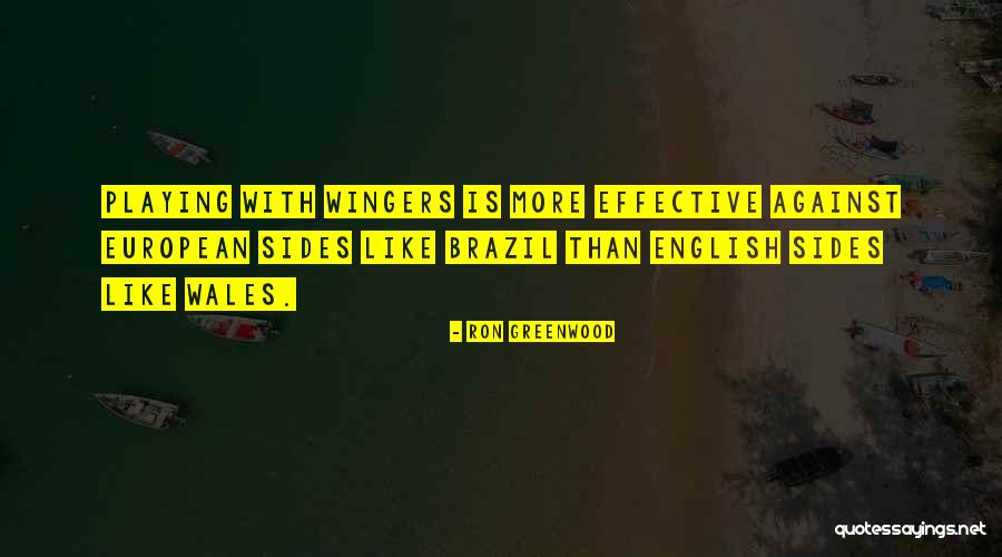 Taveras Jackson Quotes By Ron Greenwood Taveras Jackson Quotes By Ron Greenwood