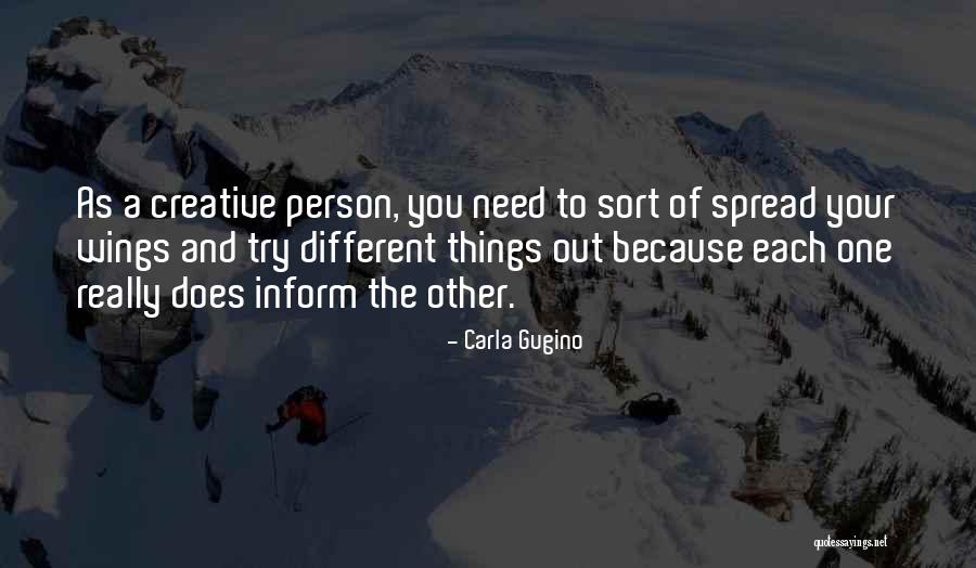 Tavinho Palpite Quotes By Carla Gugino Tavinho Palpite Quotes By Carla Gugino