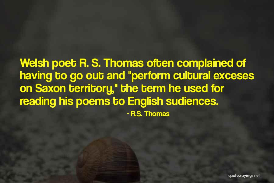 Tawheed Ar Quotes By R.S. Thomas Tawheed Ar Quotes By R.S. Thomas