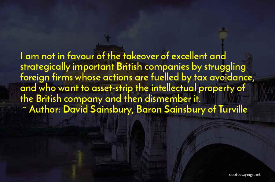 Tax Avoidance Quotes By David Sainsbury, Baron Sainsbury Of Turville