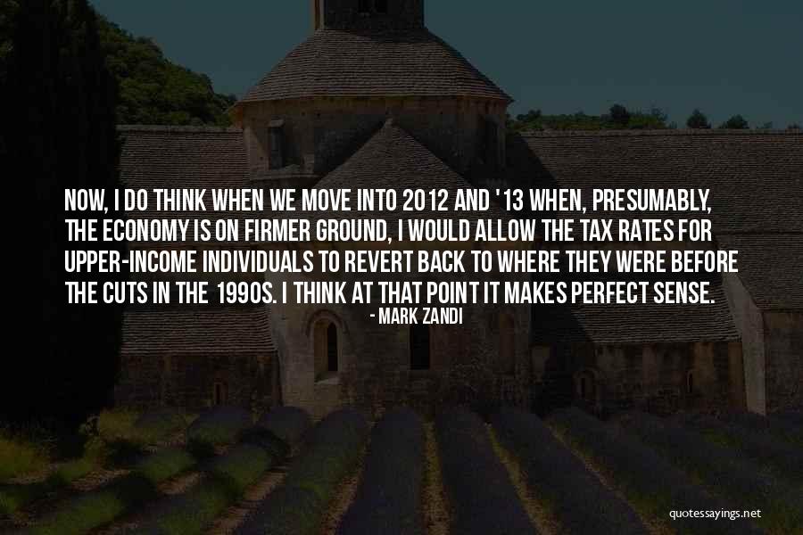 Tax Back Quotes By Mark Zandi