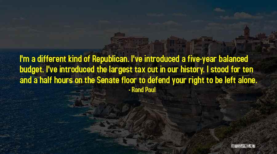 Tax Cut Quotes By Rand Paul