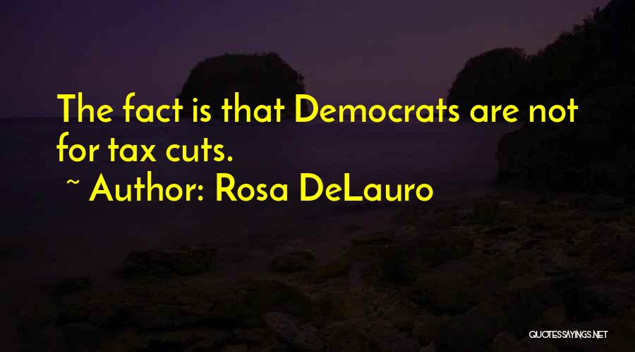 Tax Cuts Quotes By Rosa DeLauro