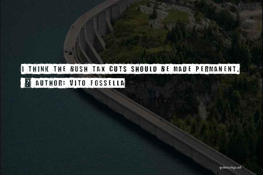 Tax Cuts Quotes By Vito Fossella