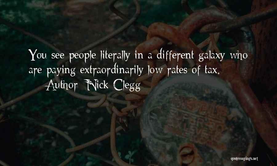 Tax Paying Quotes By Nick Clegg