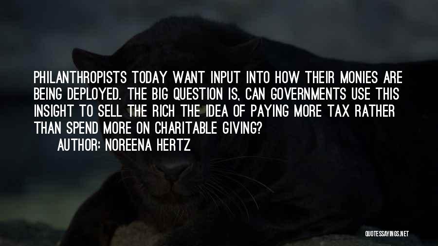 Tax Paying Quotes By Noreena Hertz