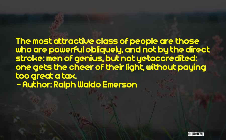 Tax Paying Quotes By Ralph Waldo Emerson