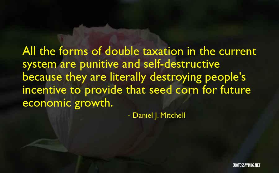 Taxation Quotes By Daniel J. Mitchell