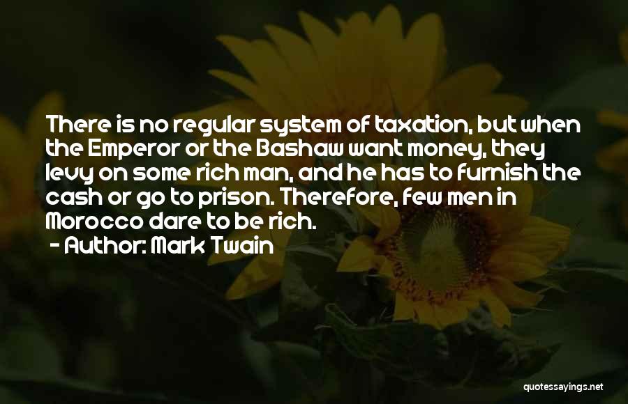 Taxation System Quotes By Mark Twain