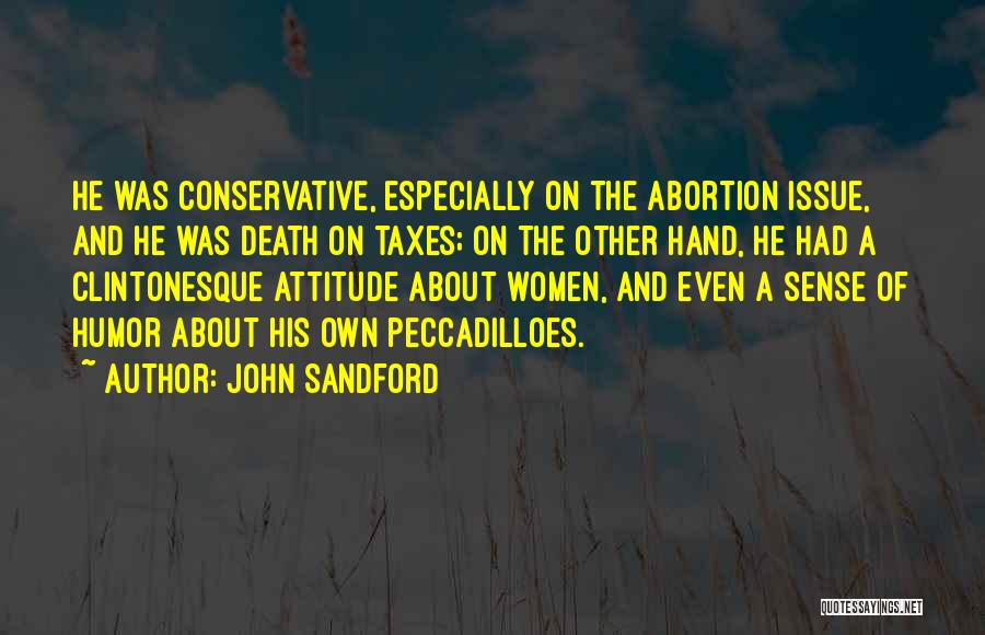 Taxes And Death Quotes By John Sandford