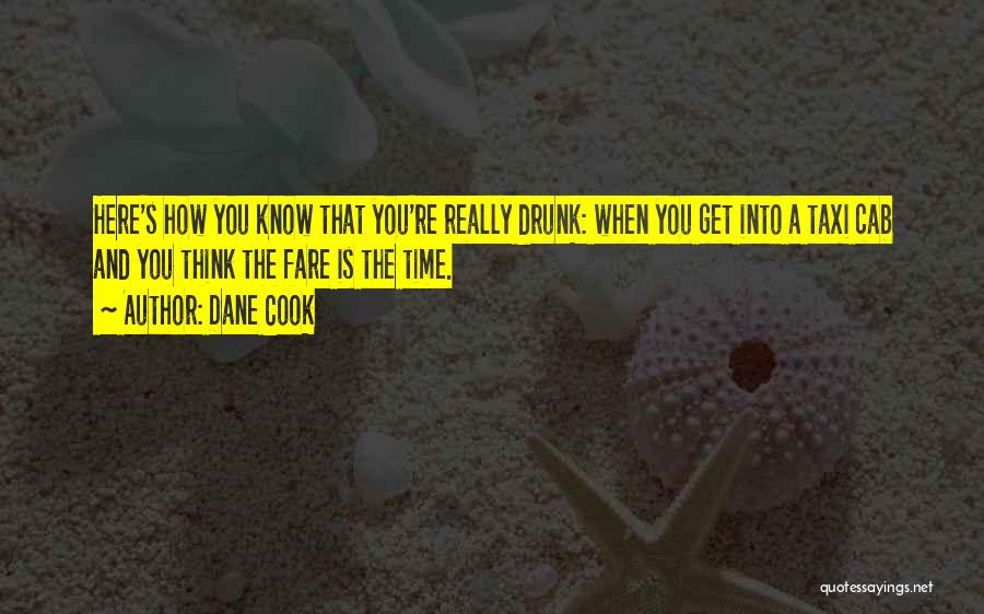 Taxi Cab Fare Quotes By Dane Cook