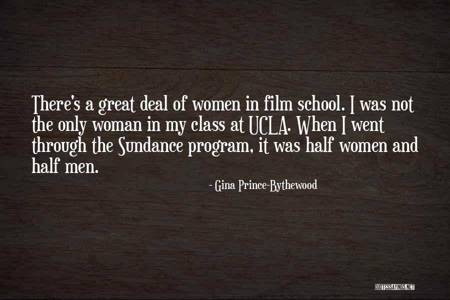 Taxlawprof Quotes By Gina Prince-Bythewood Taxlawprof Quotes By Gina Prince-Bythewood