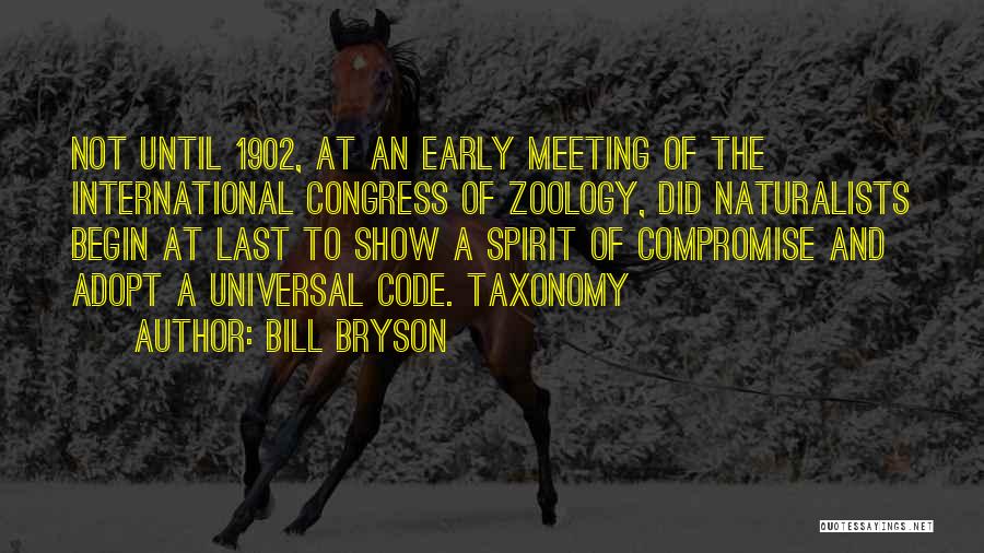 Taxonomy Quotes By Bill Bryson