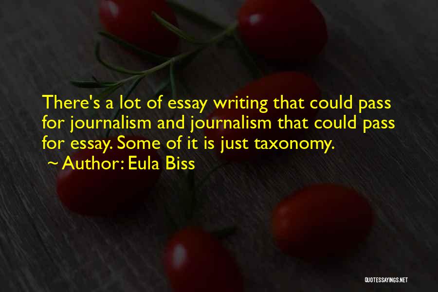 Taxonomy Quotes By Eula Biss